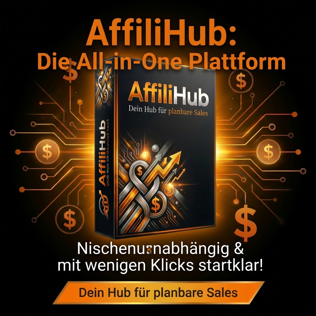 AffiliHub - Dein Hub für planbare Affiliate-Sales