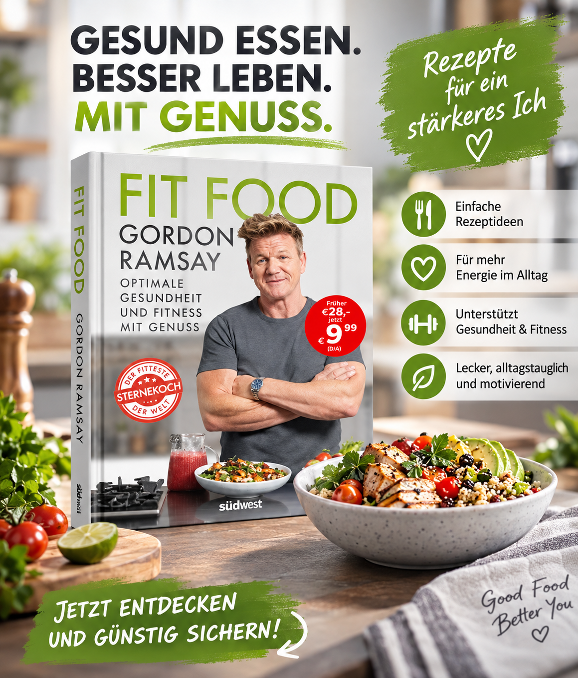 Fit Food: Das Kochbuch