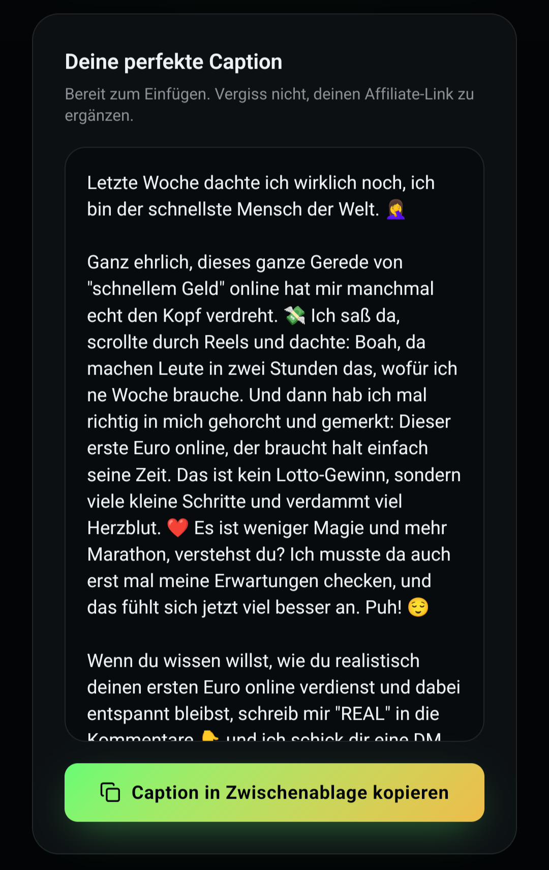 Eigener Screenshot 3 zu postsniper