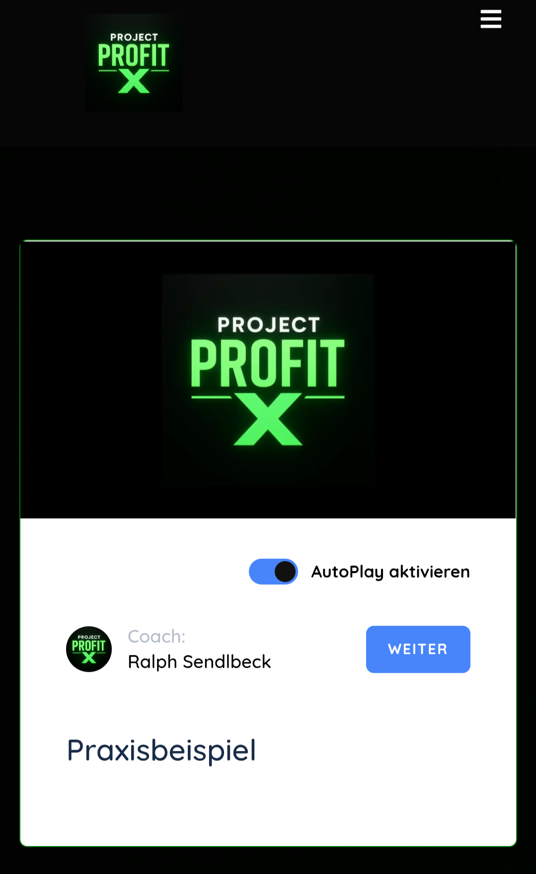 Eigener Screenshot 3 zu PROJECT PROFIT X