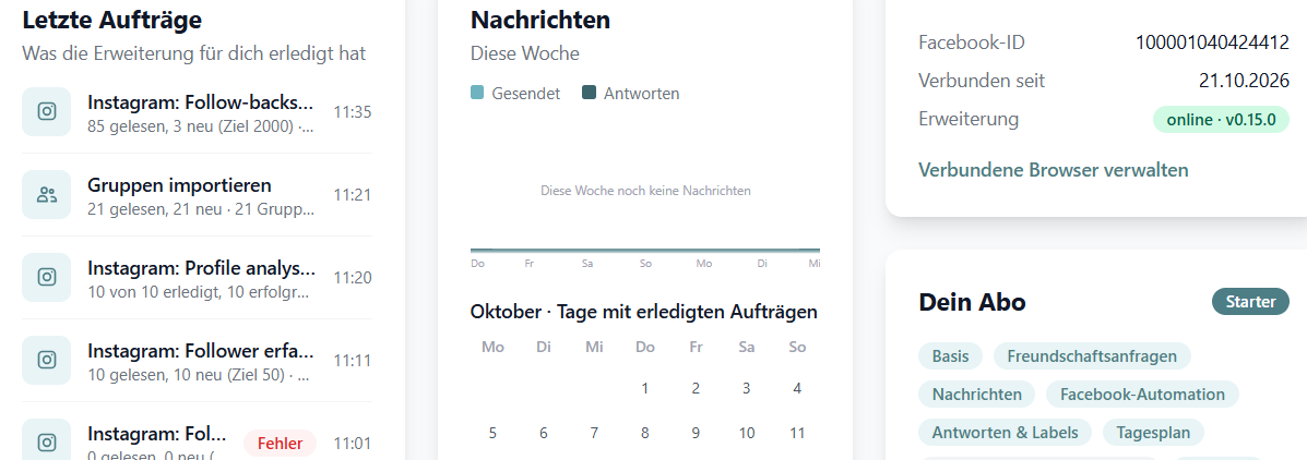 Eigener Screenshot 1 zu ManyFlow von Sven Meier